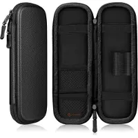 Merkloos Stiftekontainer – Hartschalenetui aus EVA – Schwarz – 20 x 6 x 3 cm – Für Rucksack, Tasche und Handgepäck