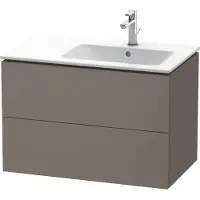 Duravit Waschtischunterbau L-CUBE 550x820x481mm Be re fla grey seidenmatt