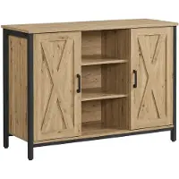 TEXTILOMANIE Kommode TAYLOR ARTISAN mit offenen Regalböden, 100 x 70 cm