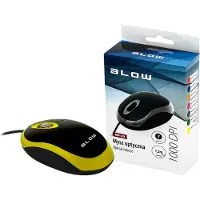BLOW Optische Maus MP-20 USB gelb