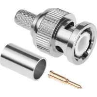 LechPol Wty0474-2: BNC-Stecker, RG59, Crimpverbindung