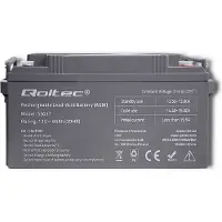 Qoltec AGM-Batterie | 12V | 65Ah | max. 780A