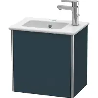 Duravit Waschtischunterbau XSQUARE 400x410x289mm Türansch li na-bl sdm