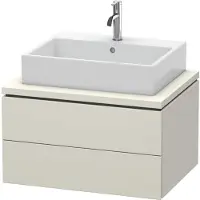 Duravit Konsolenunterschrank L-CUBE 400x720x547mm taupe