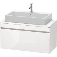 Duravit Konsolenunterschrank DURASTYLE 512x1000x478mm graphit matt/weiss matt