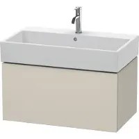 Duravit Waschtischunterbau L-CUBE 394x784x459mm taupe