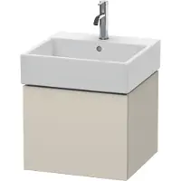 Duravit Waschtischunterbau L-CUBE 394x484x459mm taupe