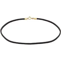 Elli Choker "Halskette Basic Trend Blogger Choker Velour 925 Silber" Gr. 45, gold, Halsketten, Damen, 45, ohne Stein, Silber 925 (Sterlingsilber), Choker