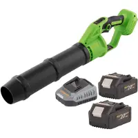 Procraft PB24bb Akku Laubbläser 20 V Brushless + 2x Akku 4,0 Ah + Ladegerät