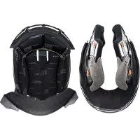 LS2 Helmets LS2 FF399 Valiant Innenfutter & Wangenpolster, schwarz, L