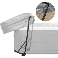 Vevor Abdeckungslifter, Spa-Abdeckungslifter, Höhe 80-105 cm, Verstellbar, Beidseitig darunter installiert, Geeignet für Rechteckigen Badewannen, Spa