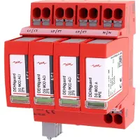 Dehn 942341 Überspannungsableiter Typ 2 DEHNguard MP 4-polig Uc 275V für TT- und TNS-Systeme DG MP TT ACI 275 FM DGMPTTACI275FM