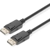 Ewent EC1401, 2 m, DisplayPort, DisplayPort, Stecker, Stecker, Schwarz