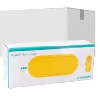 B Braun Vasco Guard long Nitril-Untersuchungshandschuh, Puder- und latexfrei, nicht steril, extra lang, 1 Karton = 10 Packungen, Größe XS