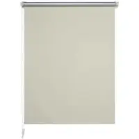 Liedeco 1100000002199 Gr. 8, beige (creme), B:80cm H:210cm, Polyester, Rollos, 1100000002199
