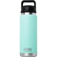 Yeti Rambler Bottle 26oz Chug Cap, Seafoam, Thermosflasche mit Trinkverschluss, 769 ml