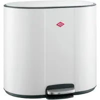 Wesco Multi Collector 2 freistehender Behälter, weiß matt