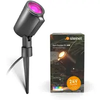 Steinel LED-Spot Garden SC, Sensor, anthrazit, IP65, RGBWW dimmbar, schwarz, Aluminium, Modern