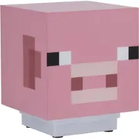Paladone PP8748MCF, Leichte Dekorationsfigur, Pink, Ambiente, Minecraft Pig, 1 Glühbirne(n), LED