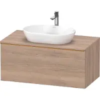Duravit D-Neo Konsolenwaschtischunterbau wandhängend, 1000x459x550mm, 1 Auszug, mit Griff Bronze gebürstet, DE4948004550000