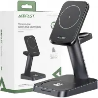 Acefast E3, Handy/Smartphone, Kopfhörer, Kopfhörer, Smartwatch, Aktive Halterung, Tisch/Bank, Schwarz