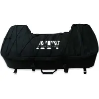 QLS Quadtasche Heckmontage Gepäckkoffer Gepäcktasche Tasche Quadkoffer Schwarz 2483