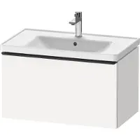 Duravit Waschtischunterschrank D-Neo 78,4x45,2cm, sw/w ma, 1 Ausz., wandhängend