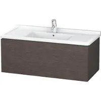 Duravit Waschtischunterbau L-CUBE 469x1020x408mm eiche dunkel gebürstet