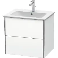 Duravit Waschtischunterbau XSQUARE 560x610x478mm weiss matt