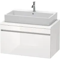 Duravit Konsolenunterschrank DURASTYLE 512x900x548mm graphit matt/weiss matt