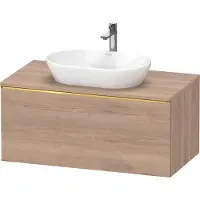 Duravit D-Neo Konsolenwaschtischunterbau wandhängend, 1000x459x550mm, 1 Auszug, mit Griff Gold poliert, DE4948034550000