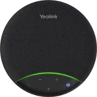 Yealink SP92 with Dongle USB-C/A Speakerphone, Universal, Schwarz, 80 dB, Tasten, 80 dB, 100 - 20000 Hz