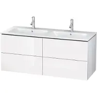 Duravit Waschtischunterbau L-CUBE 1290x481x550mm mediterrane eiche