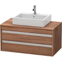 Duravit Waschtischunterschrank Ketho 100x55cm, N N, f AWT mitt., 2 Schubk.