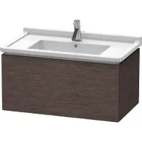 Duravit Waschtischunterbau L-CUBE 469x820x408mm eiche dunkel gebürstet
