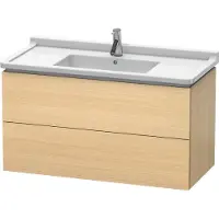 Duravit Waschtischunterbau L-CUBE 469x1020x558mm mediterrane eiche
