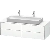 Duravit Waschtischunterbau XSQUARE 400x1400x548mm weiss matt