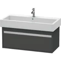 Duravit Waschtischunterbau KETHO 440x950x410mm graphit matt