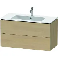 Duravit Waschtischunterbau L-CUBE 1020x481x550mm mediterrane eiche