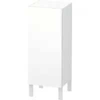 Duravit Halbhochschrank L-Cube individual, Tür rechts, weiß matt