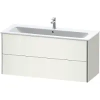Duravit Waschtischunterbau XSQUARE 560x1210x478mm weiss hochglanz