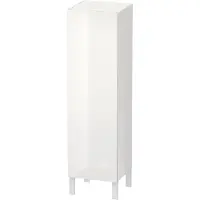 Duravit Halbhochschrank L-Cube 40x36,3x132cm, Tür re, weiß Hochglanz
