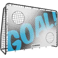 Hudora Fußballtor Trainer mit Torwand schwarz Motiv Goal