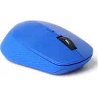 Rapoo M300 Silent, Beidhändig, Optisch, RF Wireless + Bluetooth, 1600 DPI, Blau