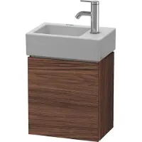 Duravit Waschtischunterschrank L-Cube 36,4x24,1x40cm, wd, Tür re, Nussb dkl.