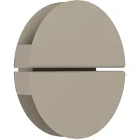 Eglo LED-Wandleuchte PIANOSA, beige, Ø 18 cm, IP44, CCT