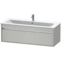 Duravit Waschtischunterschrank Ketho 120x47,5cm, betongr ma, 1 Ausz., wandhängend