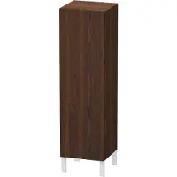 Duravit Halbhochschrank L-CUBE 400x363x1320mm Ans li nussbaum gebürstet