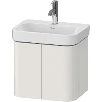 Duravit Waschtischunterschrank Happy D.2 Plus 47,5x35x41,5cm, 2 Tür., Nord we. s-matt