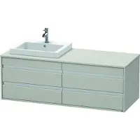 Duravit KT6757L0707 WTU wandhängend Ketho 550x1400x496mm